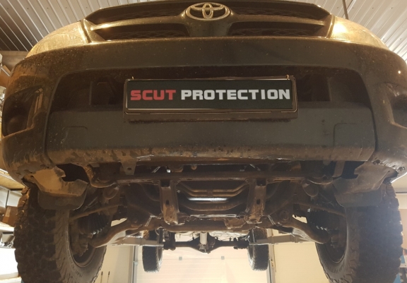 Protetor de Carter e radiator de aço Toyota Hilux