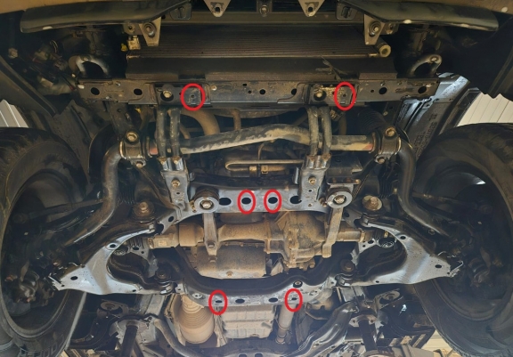 Protetor de Carter de aço Toyota Land Cruiser 150