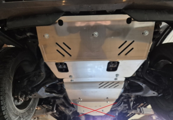 Protetor de Carter de alumínio Toyota Land Cruiser 150