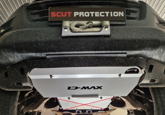 Protetor de aço para radiador Isuzu D-Max