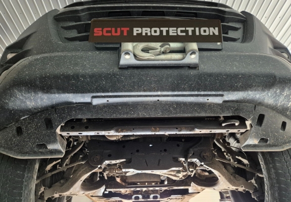 Protetor de aço para radiador Isuzu D-Max
