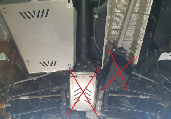 Protetor para o tanque de combustível de alumínio Dacia Duster