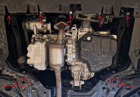 Protetor de Carter de aço Toyota Aygo X