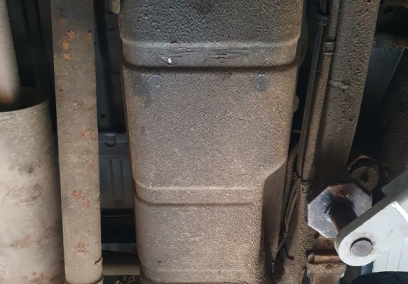 Protetor de aço para o tanque de combustível Fiat Fullback