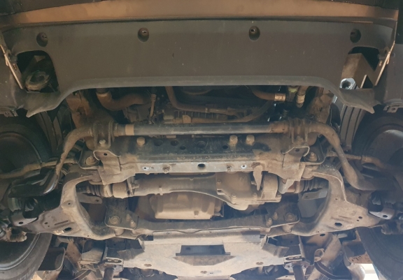 Protetor de aço para radiador Renault Alaskan