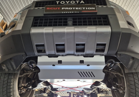 Protetor de alumínio para radiador Toyota Land Cruiser 250