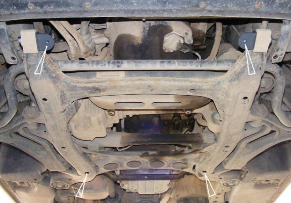 Protetor de Carter de aço Porsche Cayenne