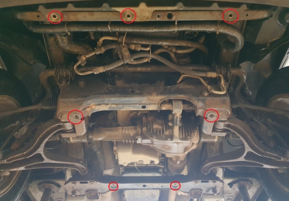 Protetor de Carter de aço Jeep Grand Cherokee