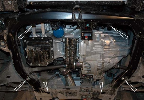 Protetor de Carter de aço Kia Ceed