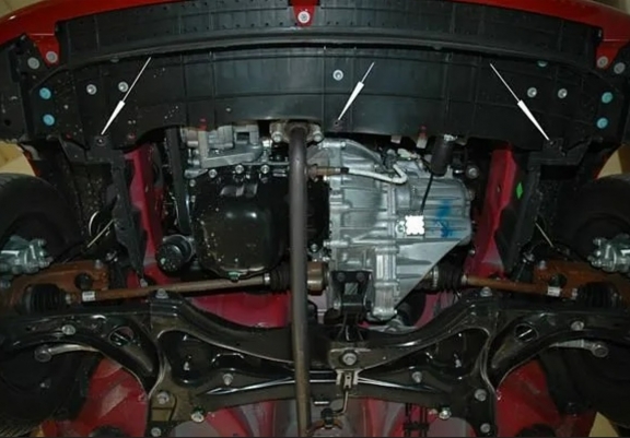 Protetor de Carter de aço Peugeot 107