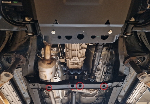  Protetor de caixa de velocidades de alumínio Jac T8