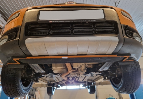 Protetor de Carter de aço Fiat Panda 4x2