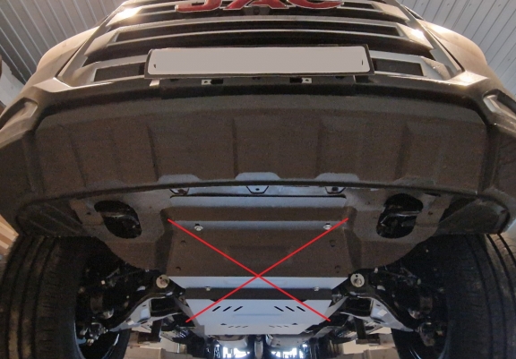  Protetor de caixa de velocidades de aço Evo Cross 4