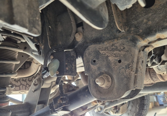 Protetor de Carter em alumínio do sensor do braço de suspensão traseiro Ford Ranger Raptor